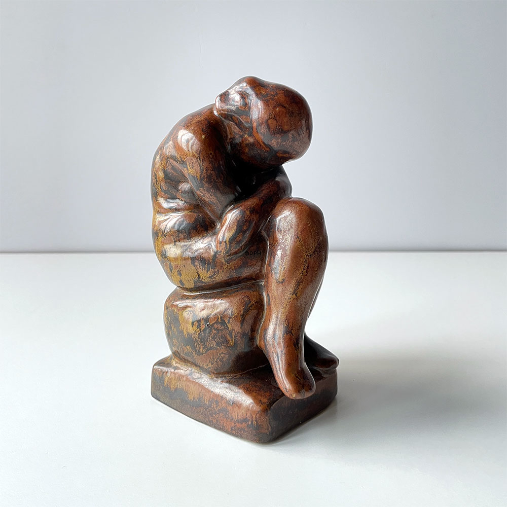 HJORTH Figur sørgende kvinde  nr. 830B