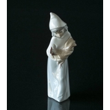 Lladro figur, Pige med hane, 20 cm