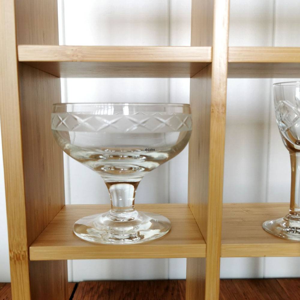 Holmegaard Ejby Likørglas, lav