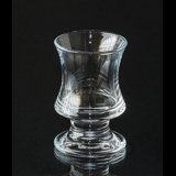 Holmegaard Skibsglas hvidvinsglas bred stilk, indhold 15 cl.