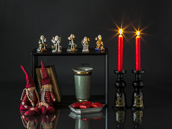 Julelysestage 1975 fra Holmegaard Glasværk