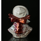 Buste af fiskerkone, LILLE,  keramik, Michael Andersen & Søn nr. 3935