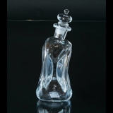 Holmegaard Glas Skæv Klukflaske med låg