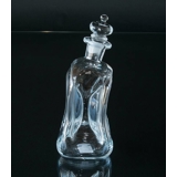 Holmegaard Glas Skæv Klukflaske med låg