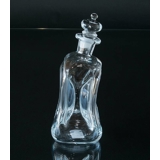 Holmegaard Crooked Glug-bottle with Lid, glass