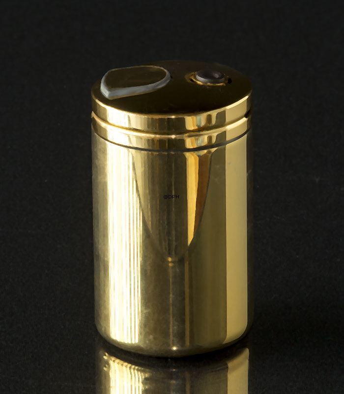 Asmussen Lighter med 24 karat guld