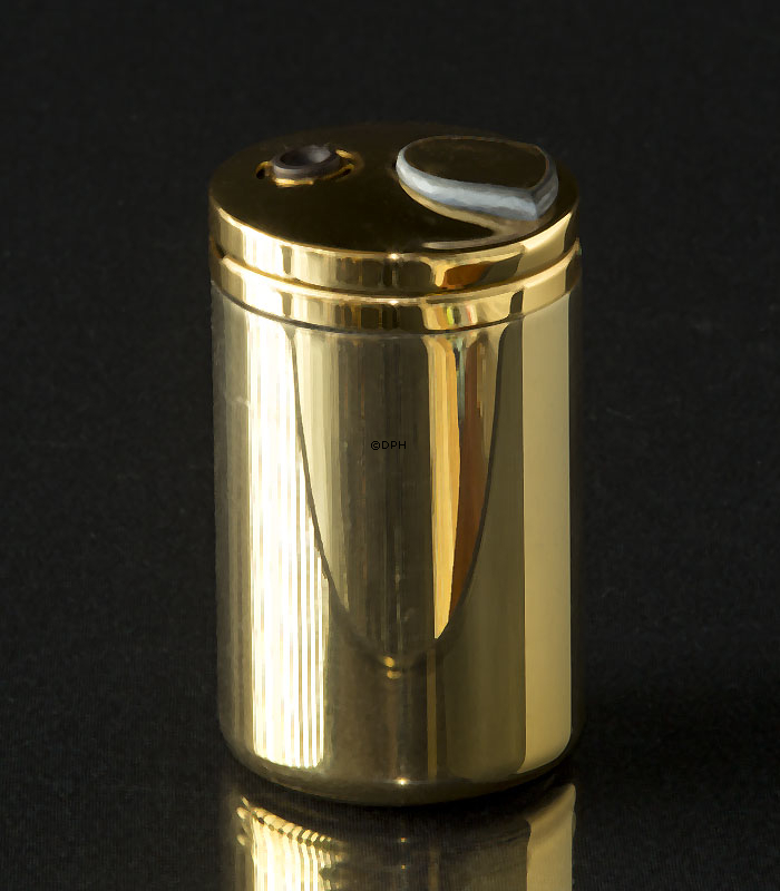 Asmussen Lighter med 24 karat guld