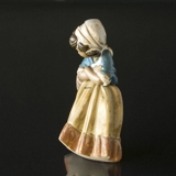 Lladro Figur Mädchen mit Korb, 20 cm