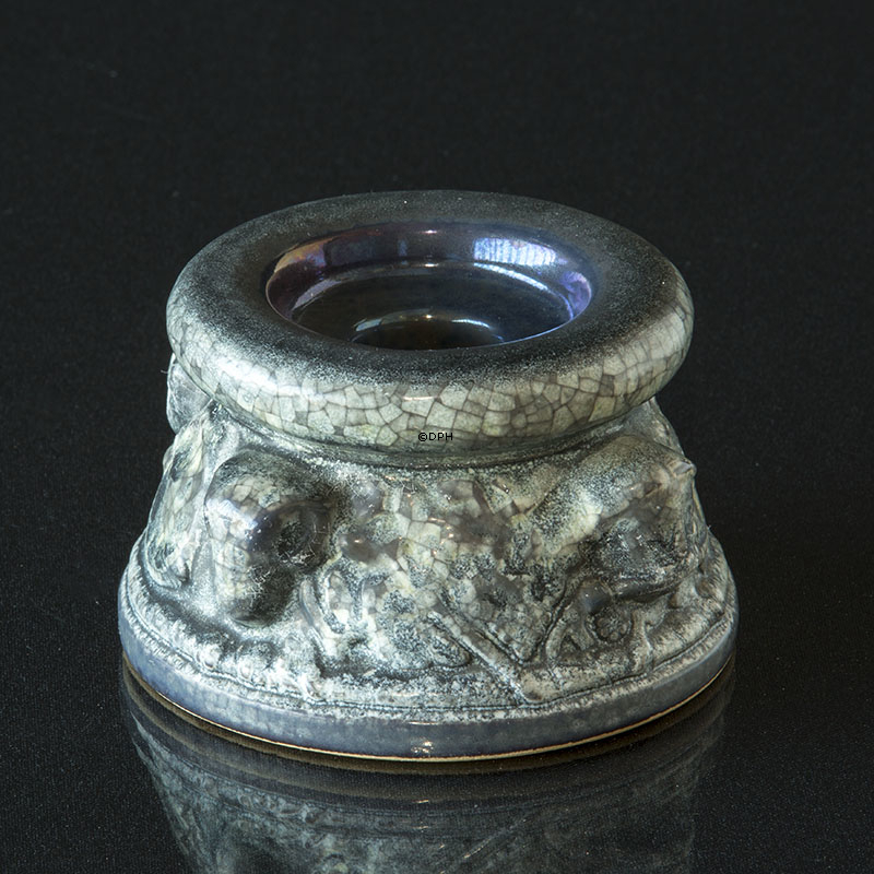 Blå Michael Andersen lysestage