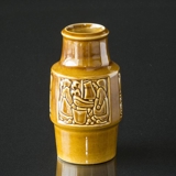 Michael Andersen Braune Vase Nr. 6134, Keramik