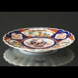 Imari Plate from Japan with Flower Motifs