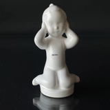 Soholm White Figurine Not Hear