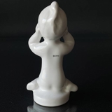 Soholm White Figurine Not Hear