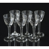Holmegaard Ulla Port Wine Glass, 6 pieces