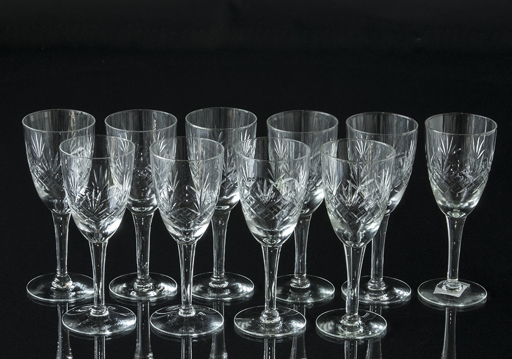 Holmegaard Helga hvidvinsglas, 10 stk.