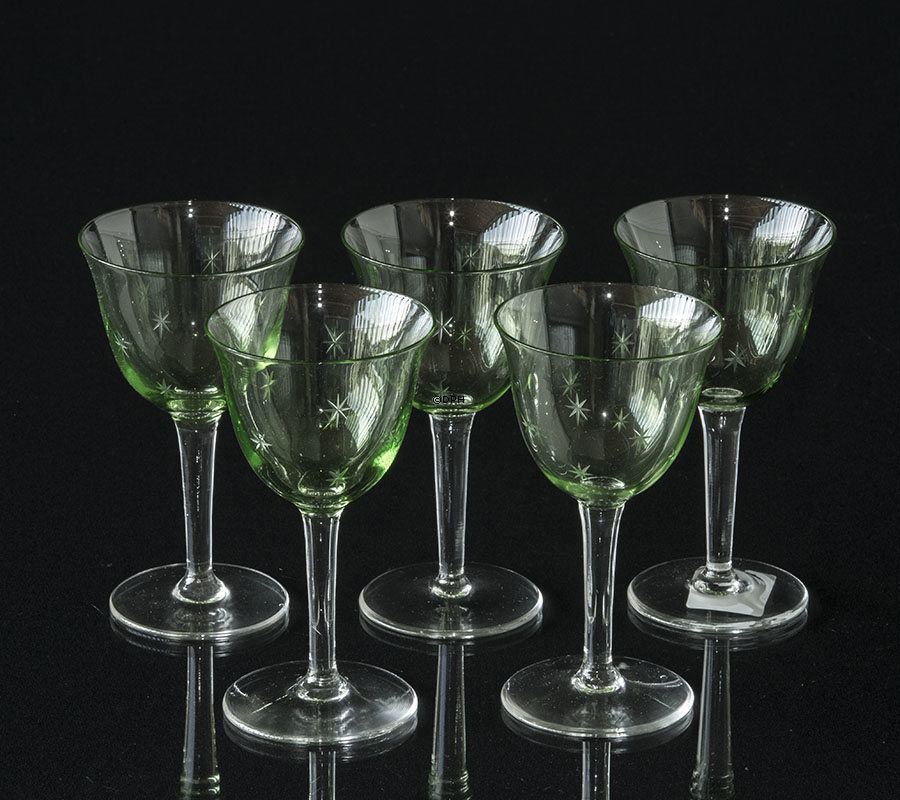 Lyngby Orion hvidvinsglas, 5 stk.