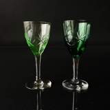Holmegaard Ulla White Wine Glass - Dark Green