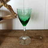 Holmegaard Ulla hvidvinsglas - mørk grøn