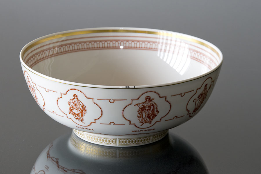 Teater Bowle, rød, Bing & Grøndahl