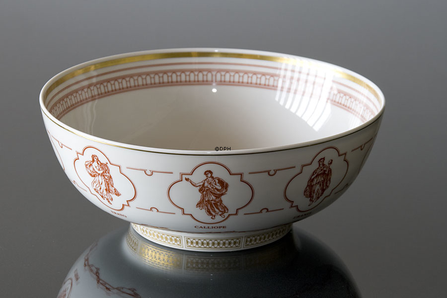 Teater Bowle, rød, Bing & Grøndahl