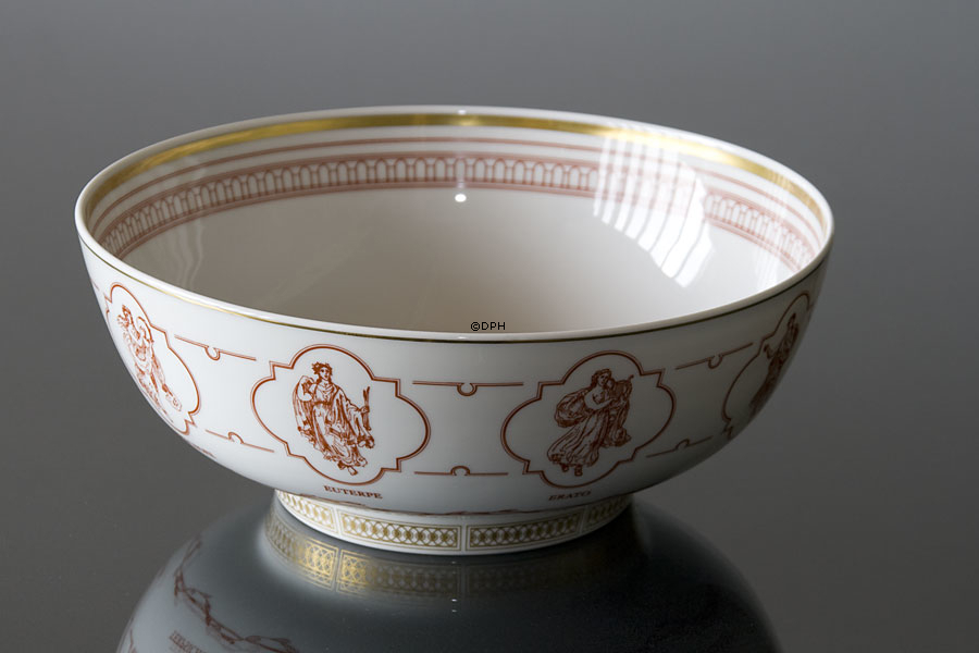 Teater Bowle, rød, Bing & Grøndahl