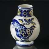 Blå Fasan vase 21cm, Royal Copenhagen