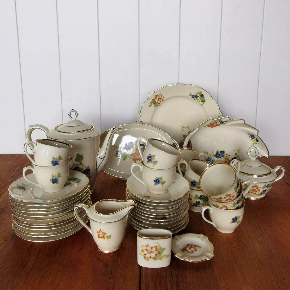 Capri kaffestel - Samlet 31 dele