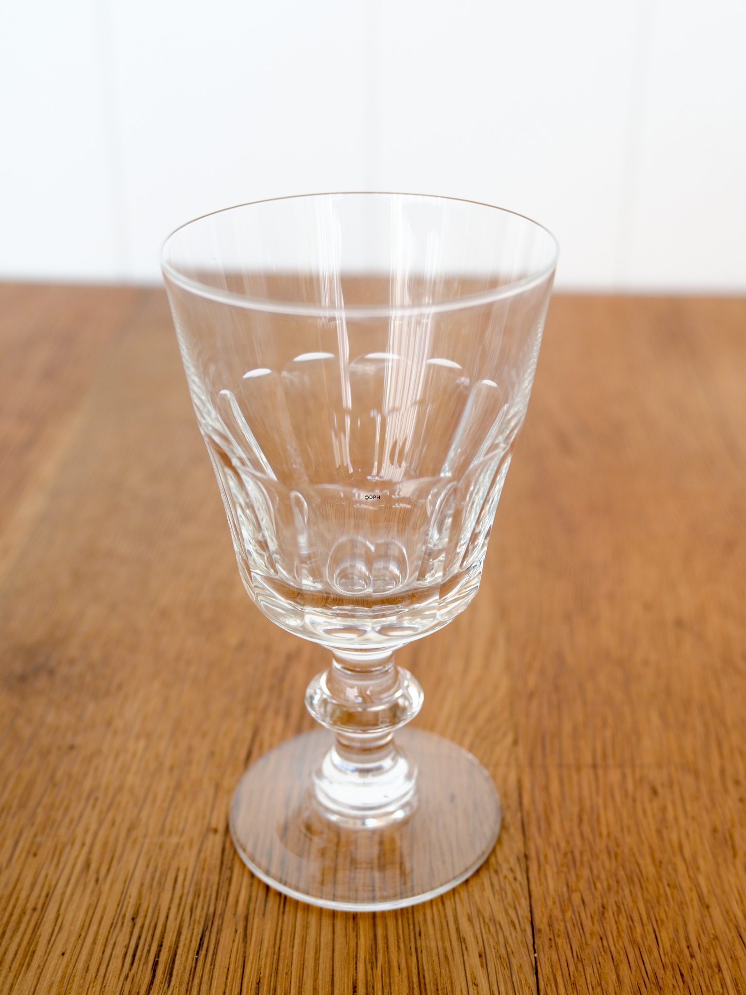 Holmegaard Berlinois Christian VIII Hvidvinsglas