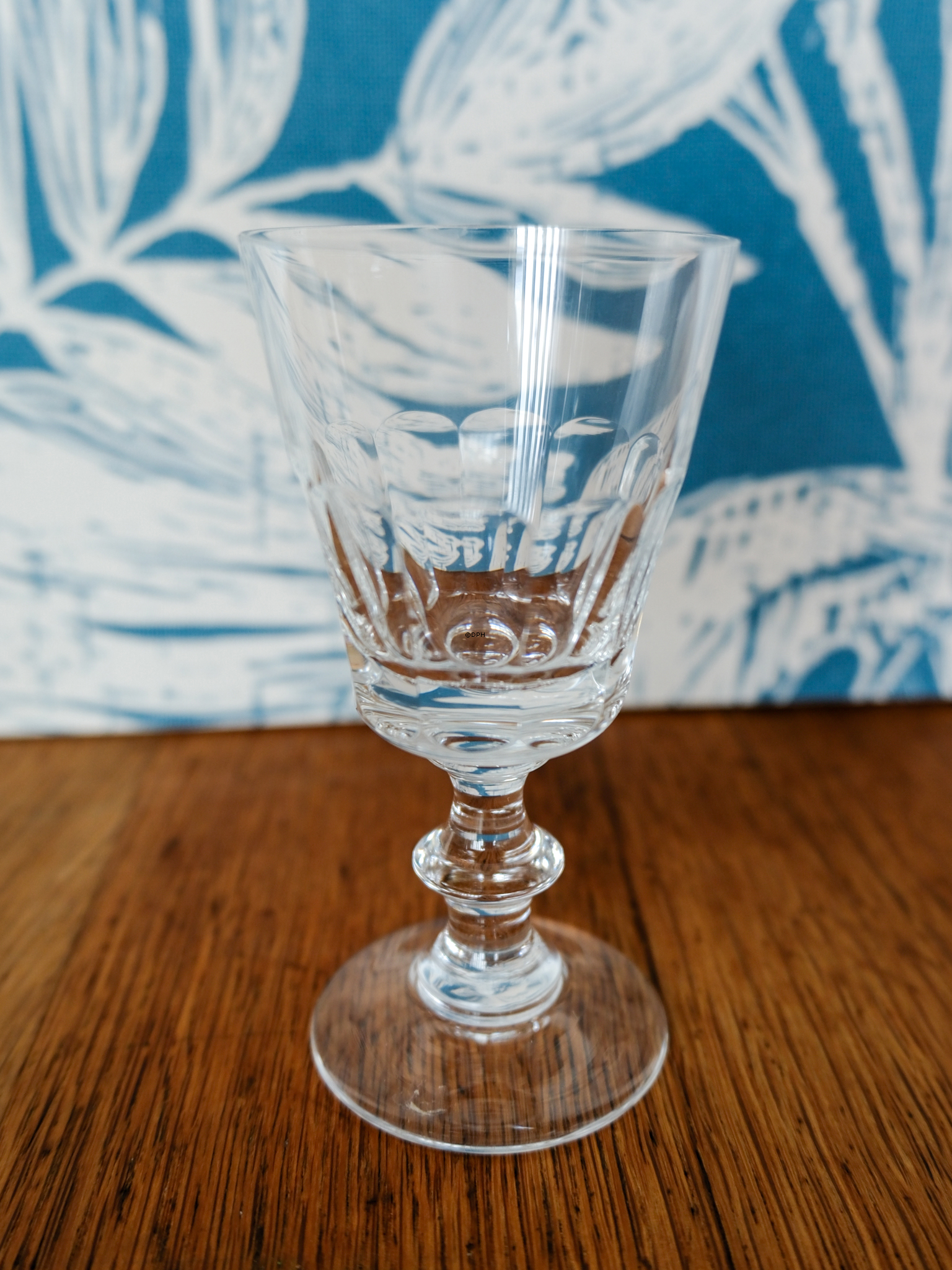 Holmegaard Berlinois Christian VIII Hedvinsglas/portvinsglas