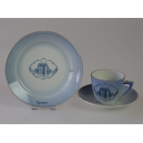 Castle Dinner set Cup and plate with Egeskov Castle