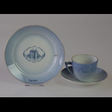 Castle Dinner set Cup and plate with Egeskov Castle
