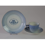Castle Dinner set Cup and plate with Egeskov Castle