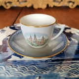 Danmarksstel, Kop (Rosenborg Slot), Bing & Grøndahl (kop Ø 7,5 cm - underkop Ø 14 cm)