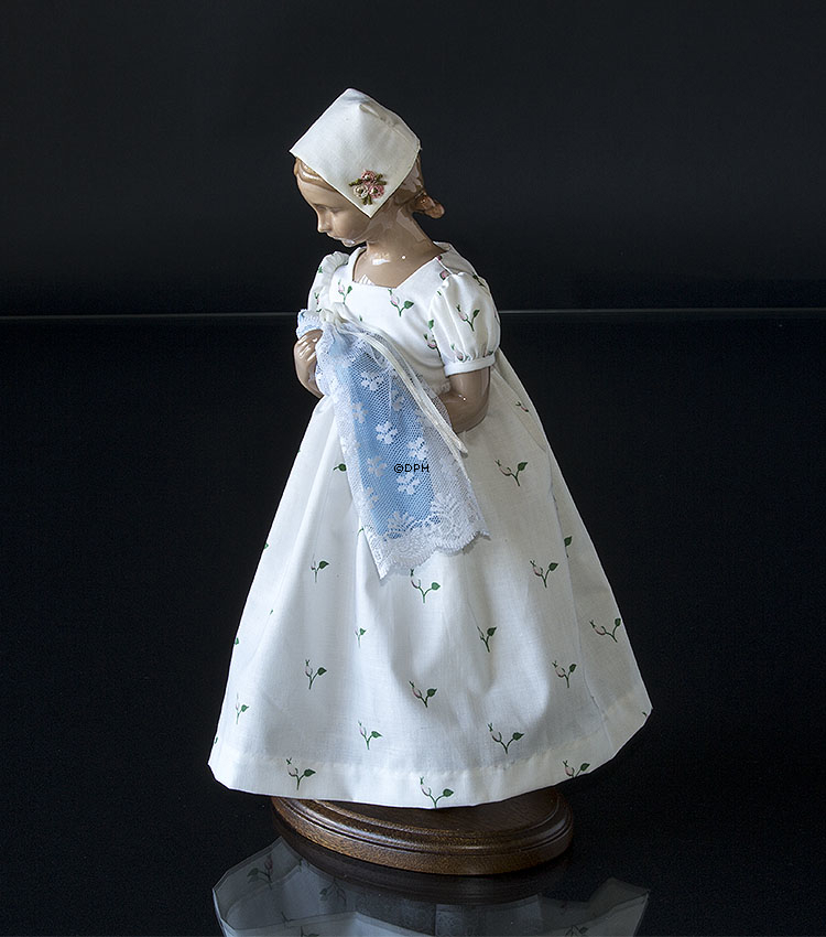 B & G årsdukke m/tøj, Mary 1983, Bing & Grøndahl