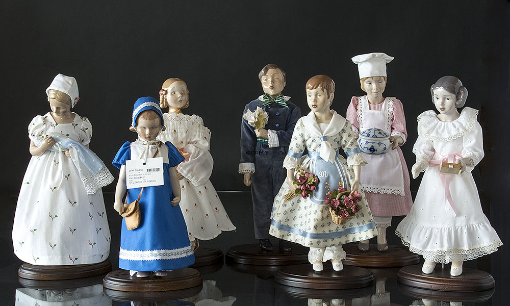 B & G årsdukke m/tøj, Mary 1983, Bing & Grøndahl