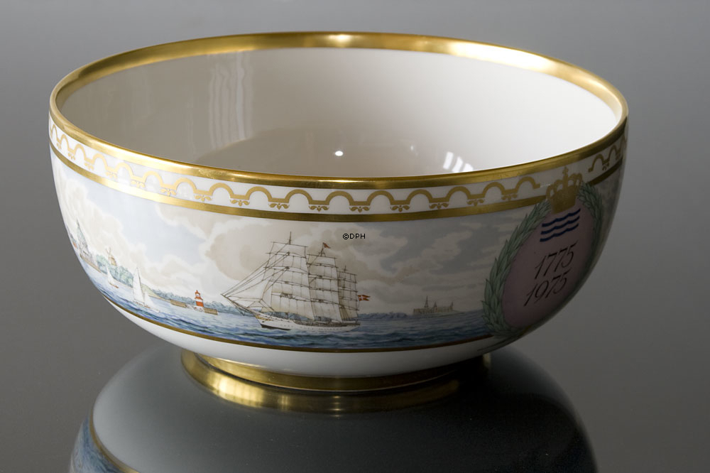 Jubilæums Københavner Bowle, RC 1775-1975, Royal Copenhagen