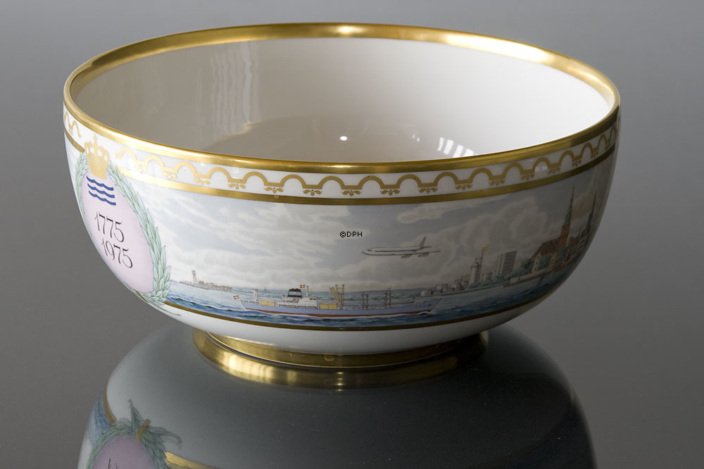 Jubilæums Københavner Bowle, RC 1775-1975, Royal Copenhagen