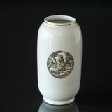 Royal Copenhagen Vase, Hans Christian Andersen´s Fairytale "The Swineherd"