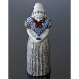 Woman with Hymn book, ceramics, no. 4418-3, Large, Michael Andersen & Son