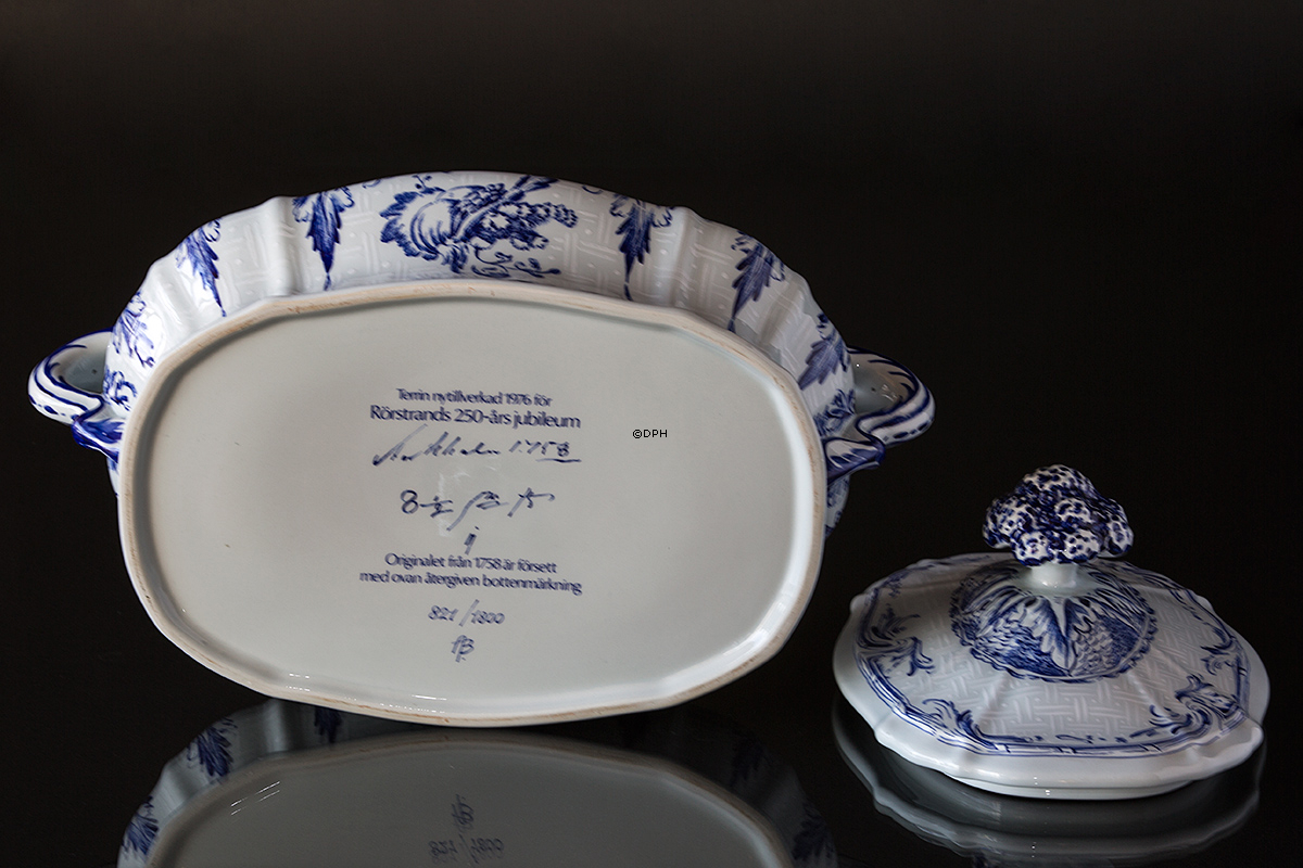 Rørstrands 250 års Jubilæums terrin
