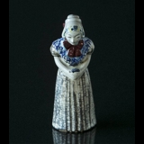 Kvinde med salmebog, nr. 4418 keramik, Michael Andersen & Søn