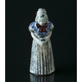 Kvinde med salmebog, nr. 4418 keramik, Michael Andersen & Søn