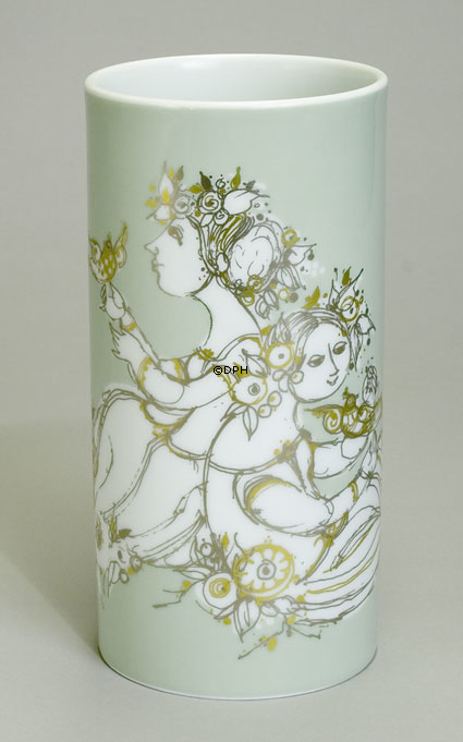 Rosenthal wiinblad vase, grøn