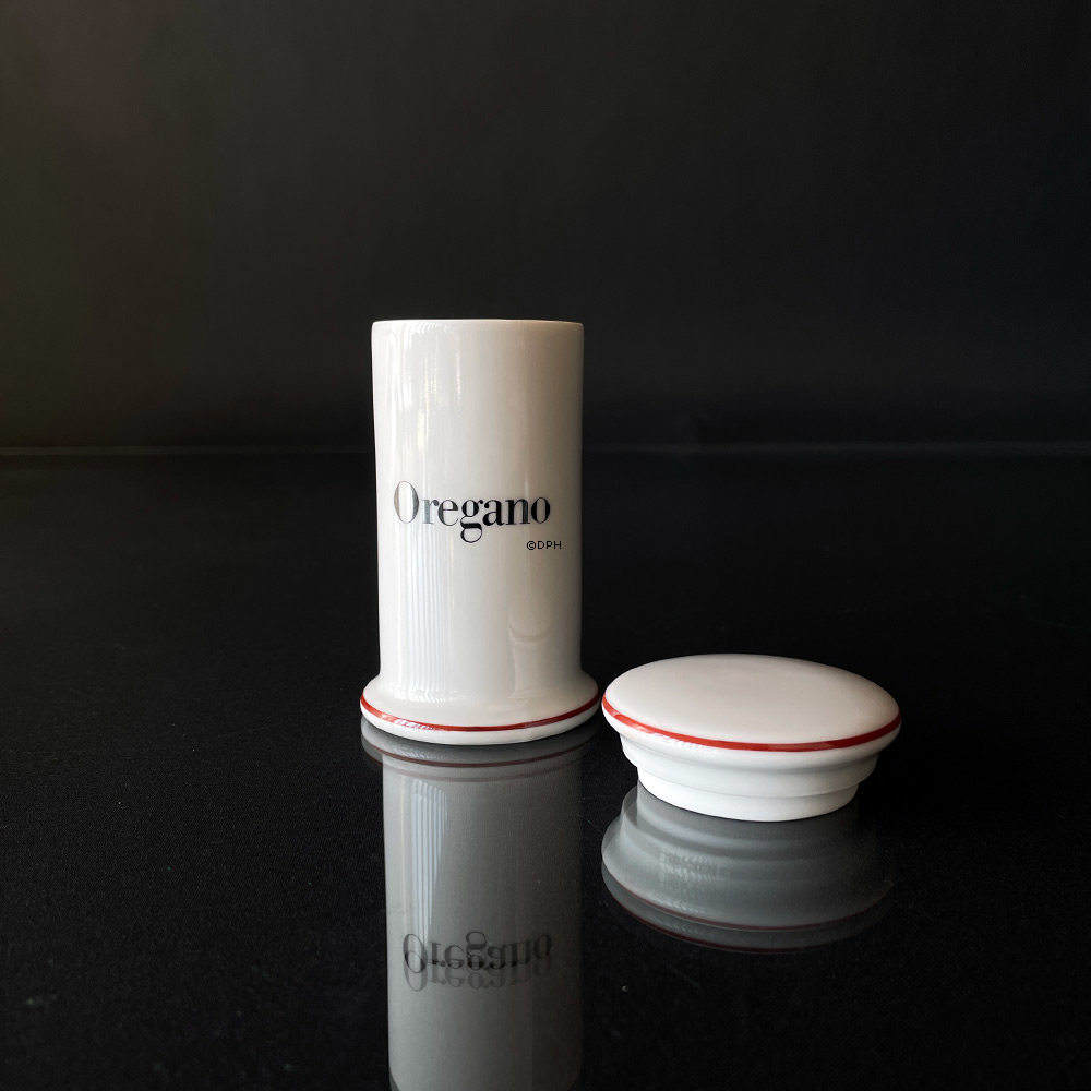 Bing & Grøndahl krydderikrukke, Oregano, nr. 497