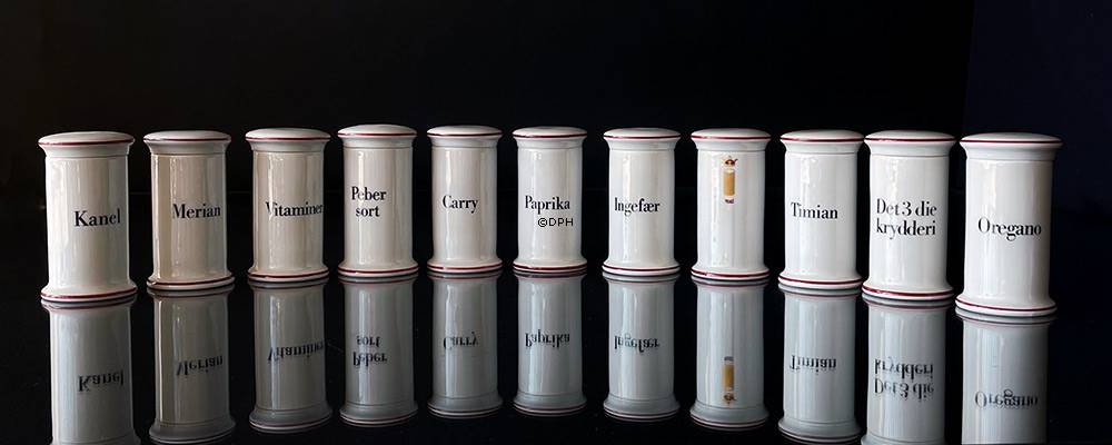 Bing & Grøndahl krydderikrukke, Kanel nr. 497