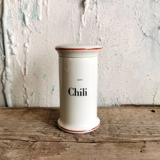 Bing & Grondahl Spice jar, "Chili", no. 497