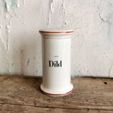 Bing & Gröndahl Gewürzglas, "Dild" (Dill), Nr. 497