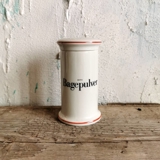 Bing & Grondahl Spice jar, "Bagepulver", (Baking powder), no. 497