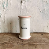 Bing & Grondahl Spice jar, "Salvie", (Sage), no. 497