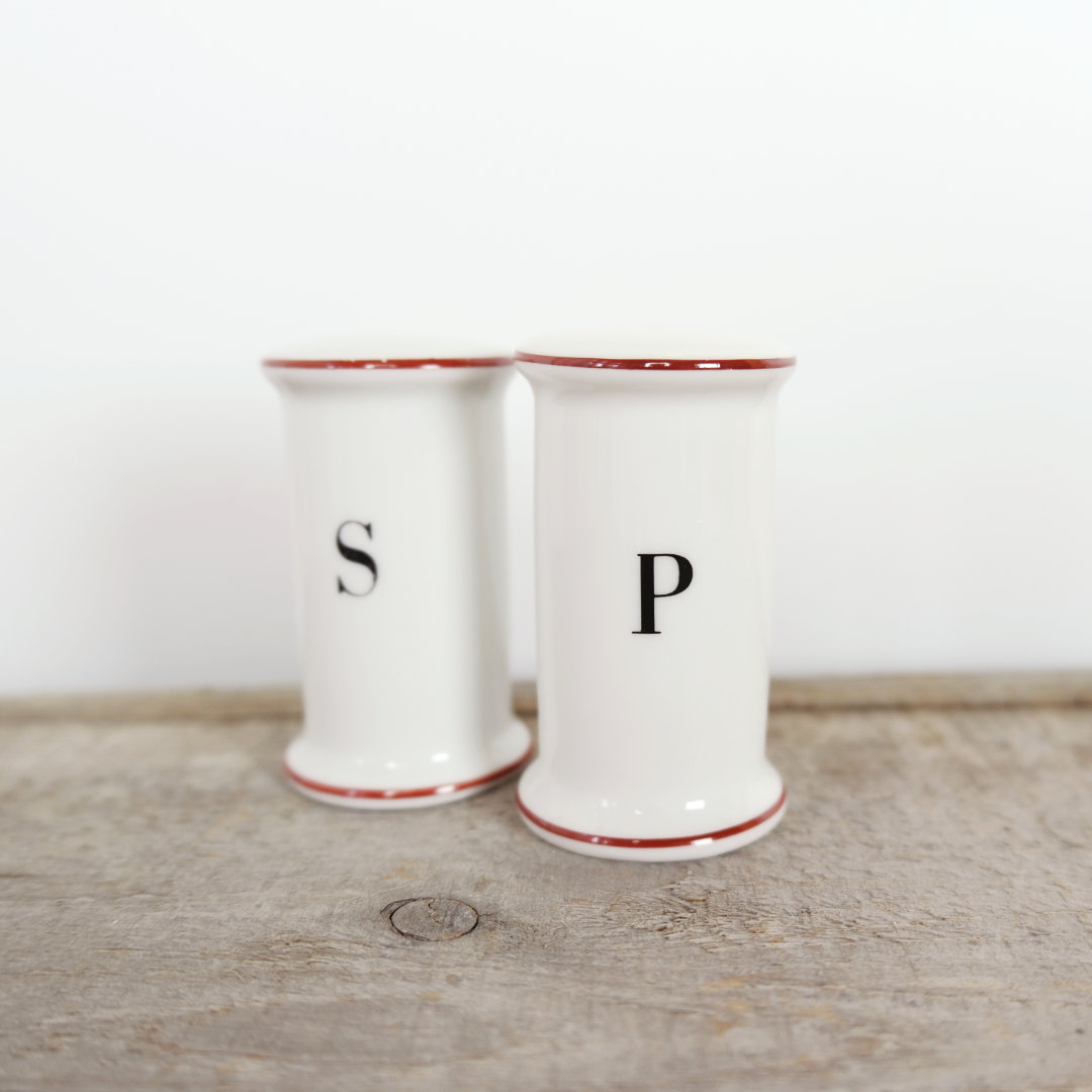 Bing & Grøndahl (krydderikrukke serien) Salt og Peber,  sæt